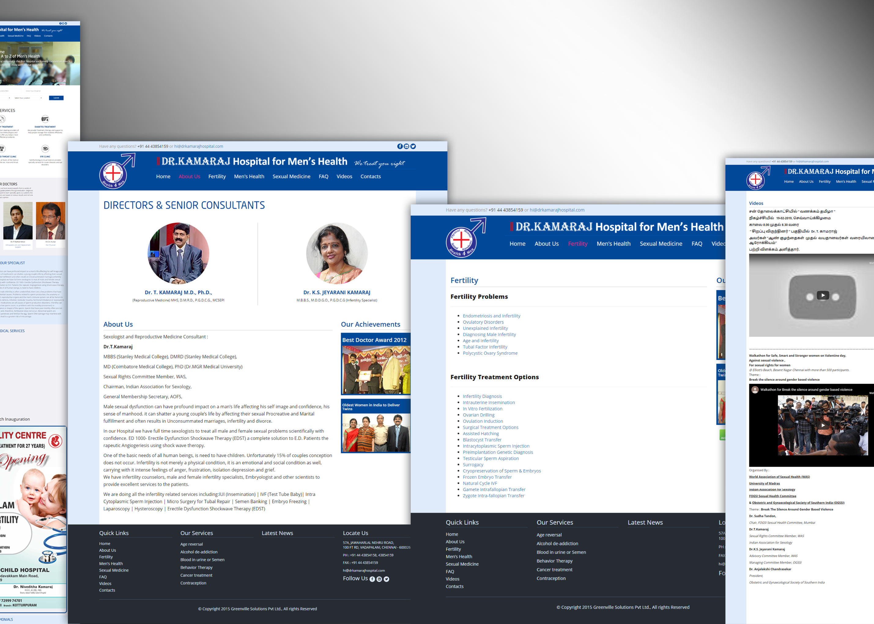 Completed WordPress Website